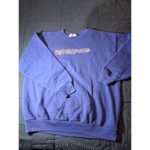 Vintage 2000 New York Giants Sweatshirt Mens XL Navy Blue Logo Athletic MLB
